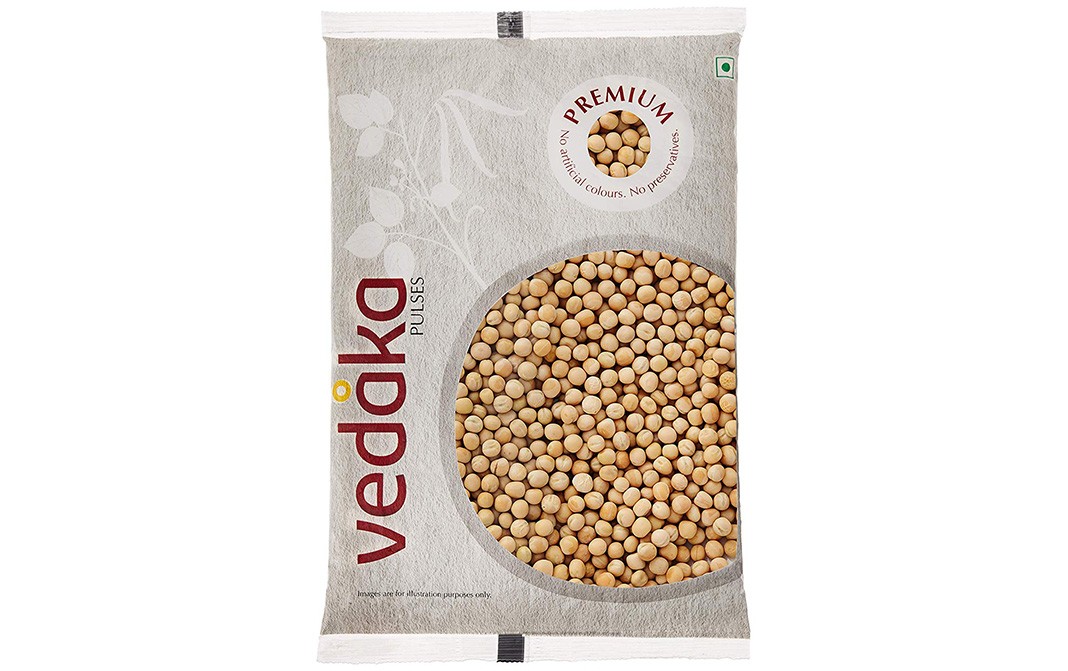 Vedaka White Peas    Pack  1 kilogram